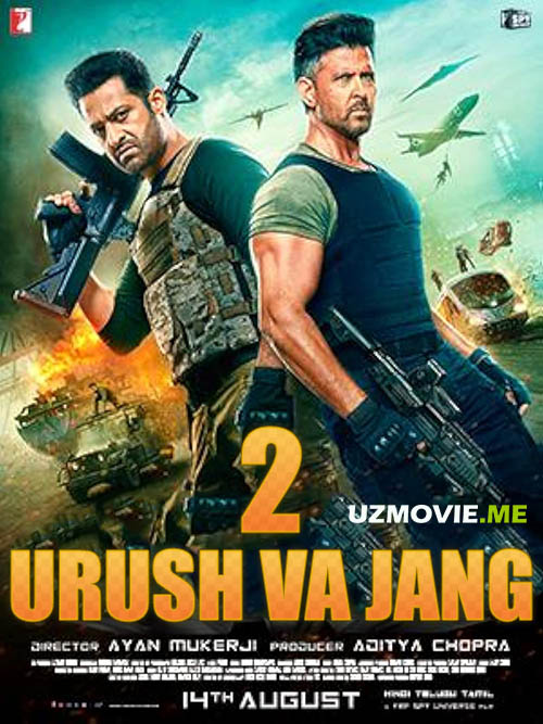 Urush va Jang 2 hind kino 2025 (uzbek tilida)