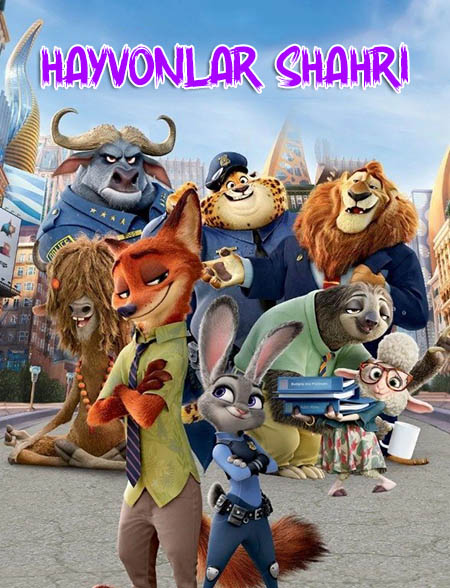 Hayvonlar shahri multfilm (uzbek tilida)